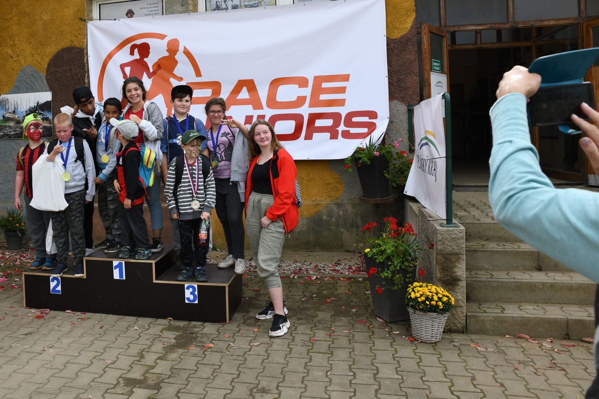 Běžecký terénní závod přes překážky pro děti Race for Juniors Rokycany